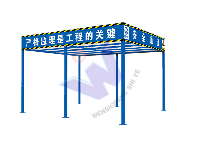 施工现场钢筋加工棚尺寸为多少？钢筋加工棚设计方案[图片]