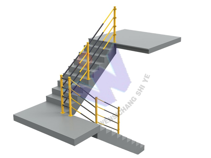 伸缩楼梯防护栏杆